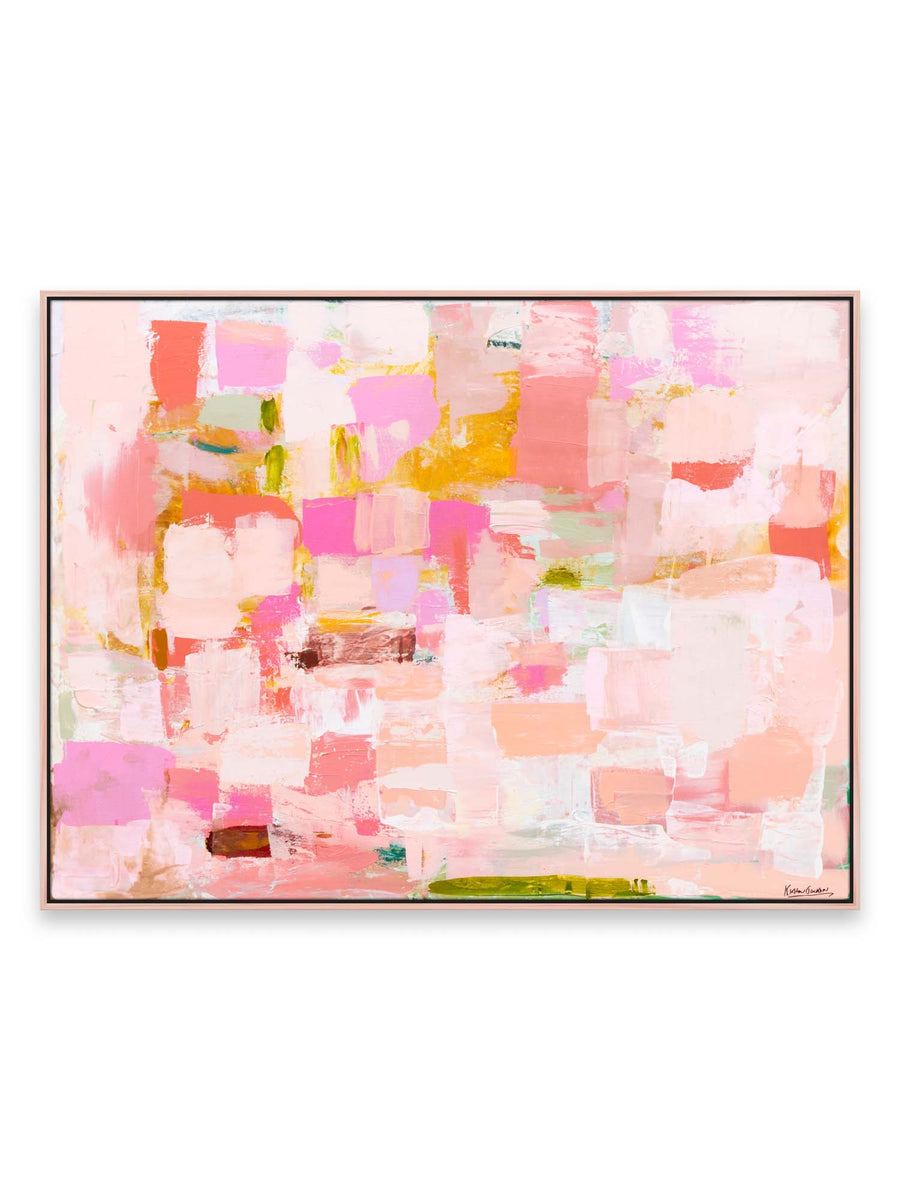 "Pastel Love #2”  123cm x 93cm