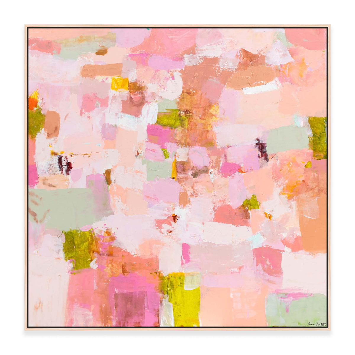 "Pastel Love Collection" 123 x 123cm