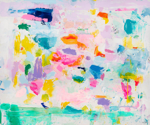 'More happiness' 183 x 153cm - Kirsten Jackson