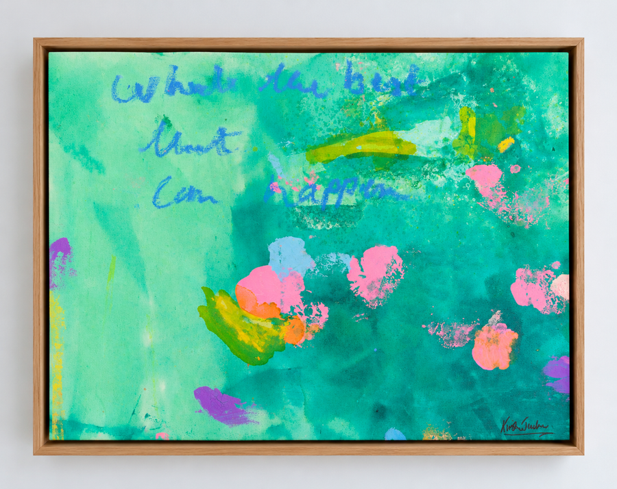 NEW: 'What's The Best That Can Happen #31' - 53 x 42cm