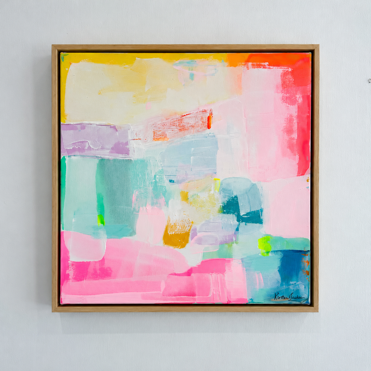 NEW: The sun is always shining series 53cm x 53cm