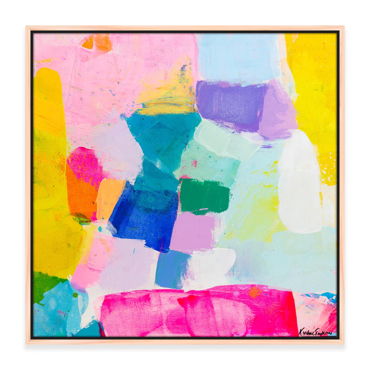 NEW: Colour my life #1 53cm x 53cm