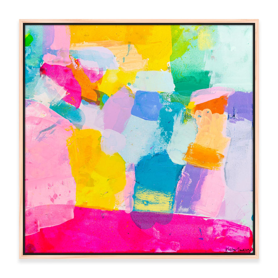 "Colour my life #2" 53cm x 53cm