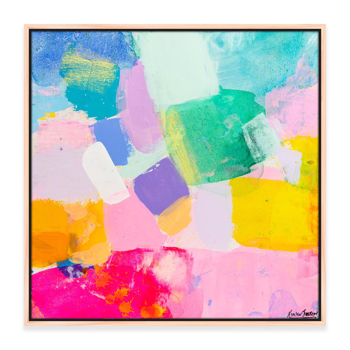 NEW: Colour my life #3 53cm x 53cm