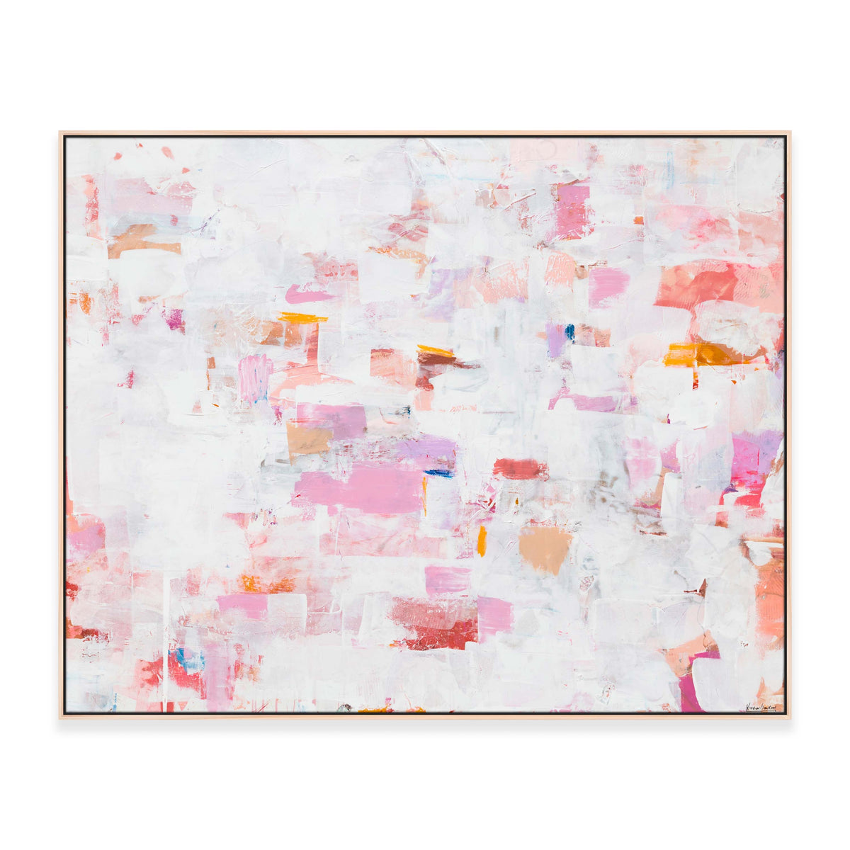NEW original: &quot;Layers of love&quot; 153cm x 123cm