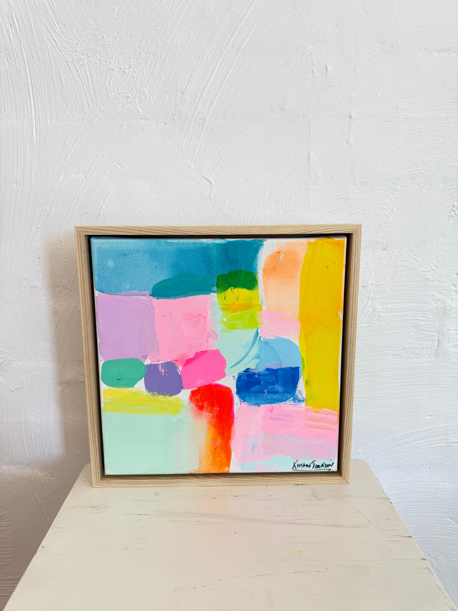 "Sun dreaming” 33cm x 33cm
