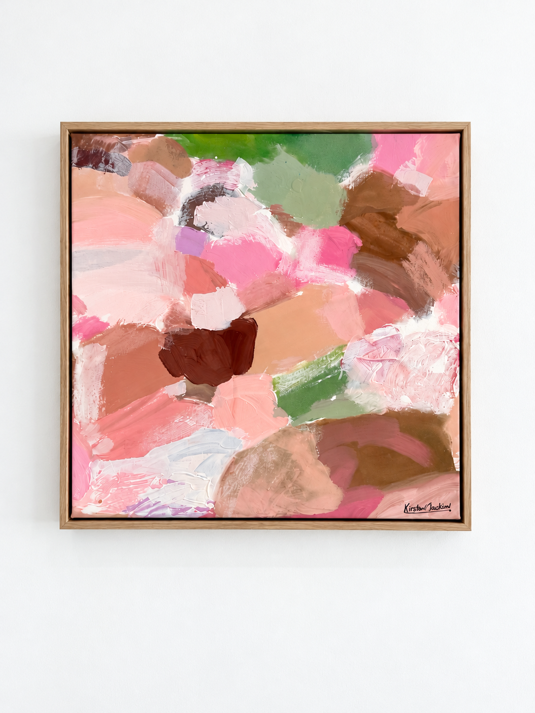 NEW: Blush #5 53cm x 53cm