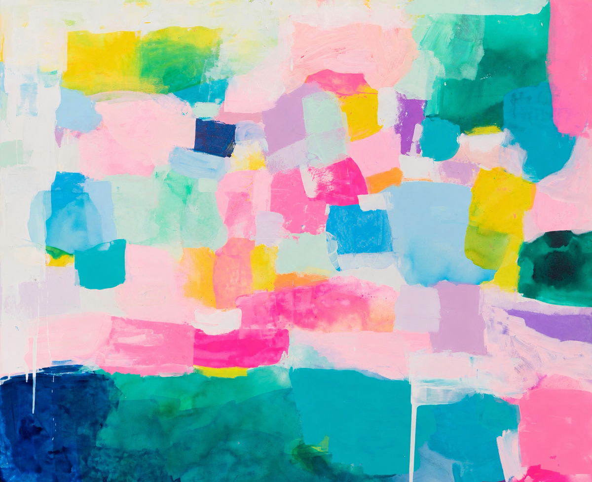 NEW: 'Summer Sunsets In Love' - 183 x 153cm