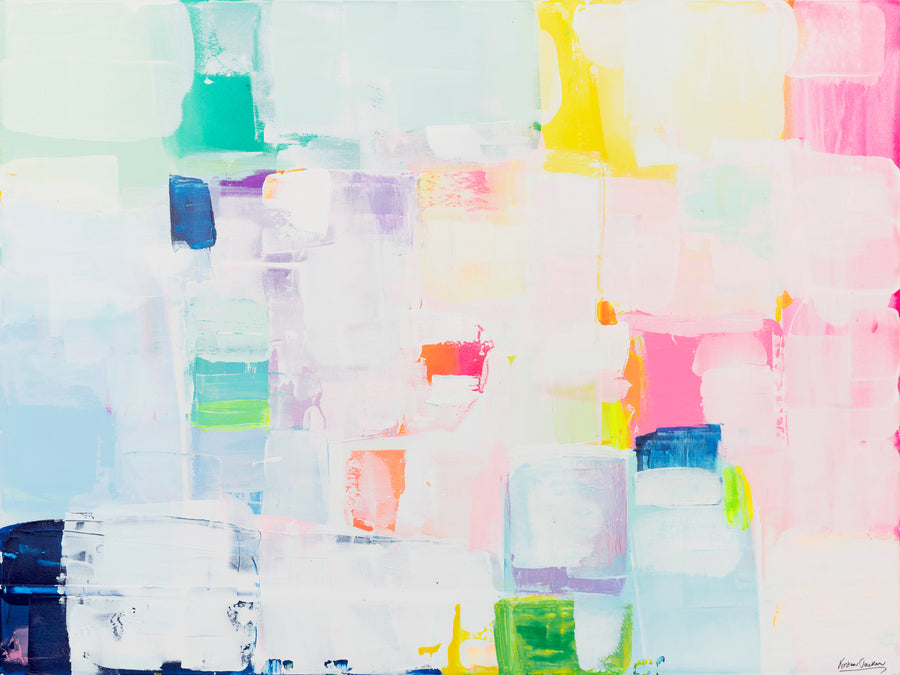 NEW: 'All The Happiness' - 123 x 93cm