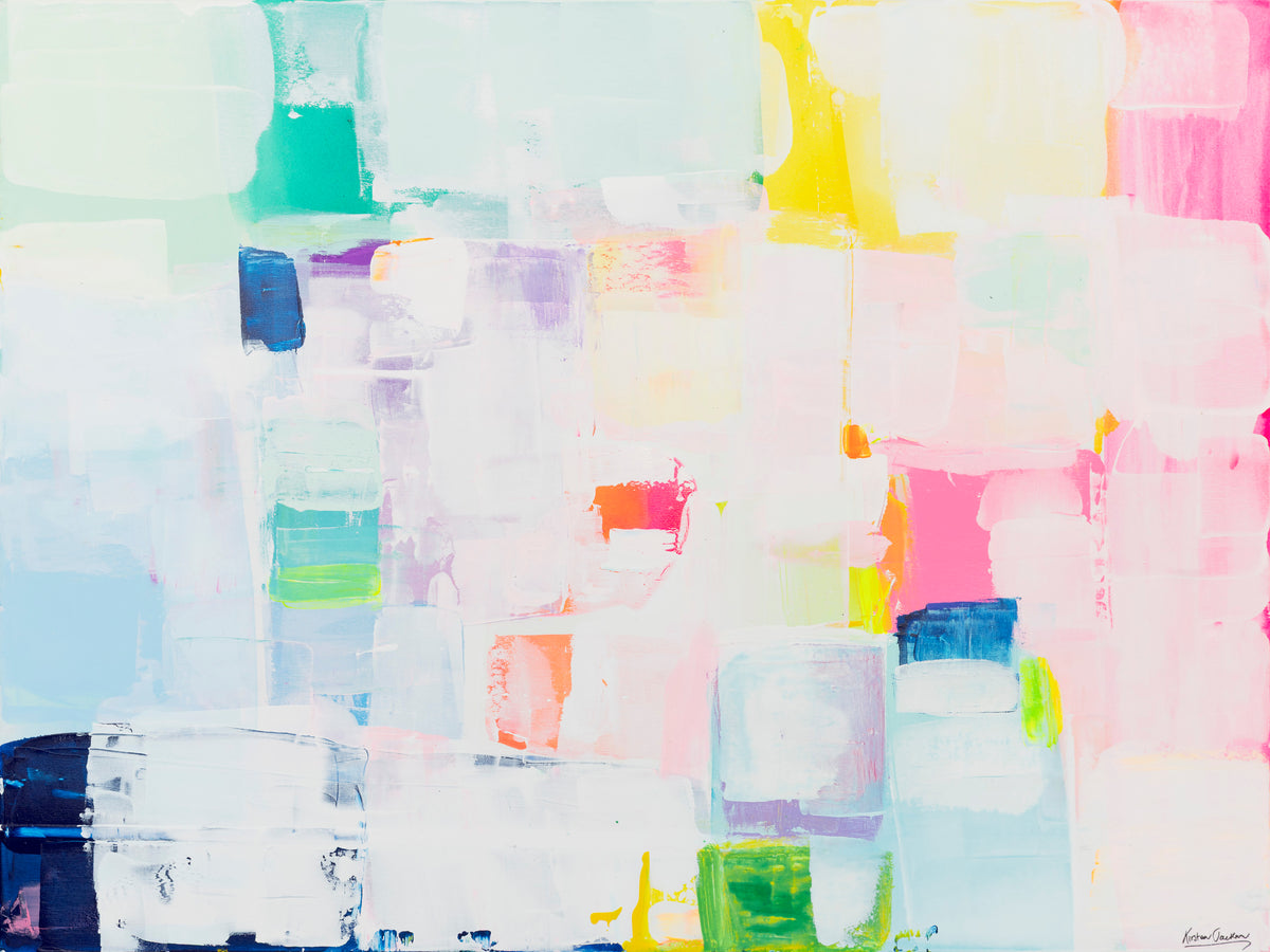 NEW: 'All The Happiness' - 123 x 93cm