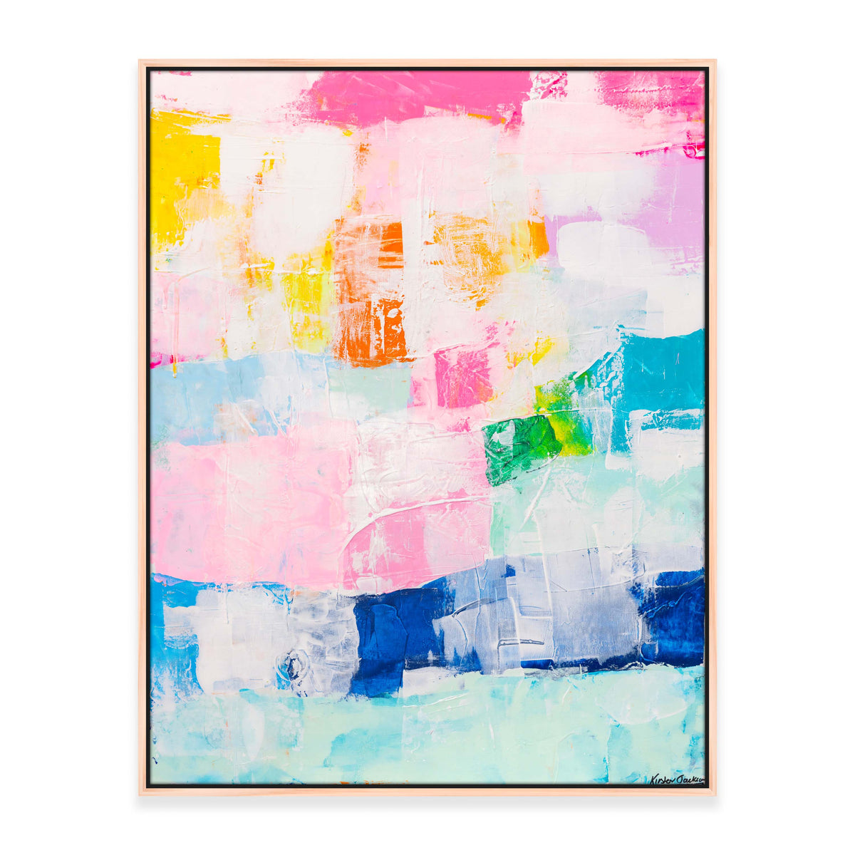 NEW: ‘All The Pastels #1’ 93 x 73cm