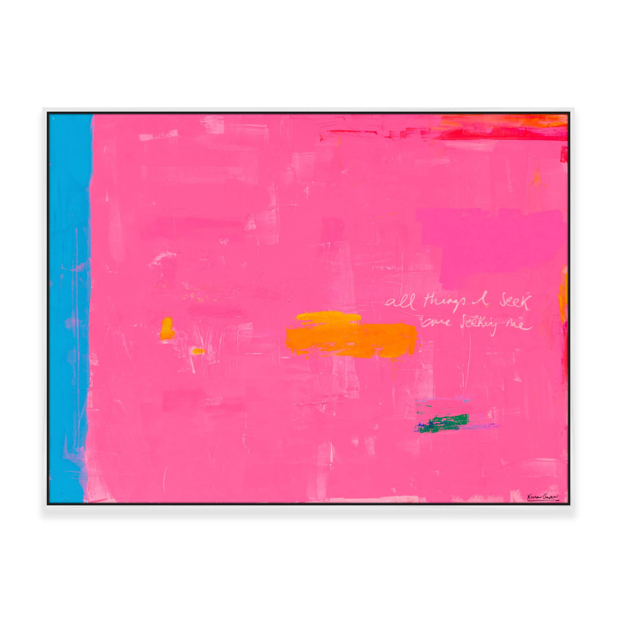 NEW: &quot;All Things I Seek Are Seeking Me&quot; 123cm x 93cm