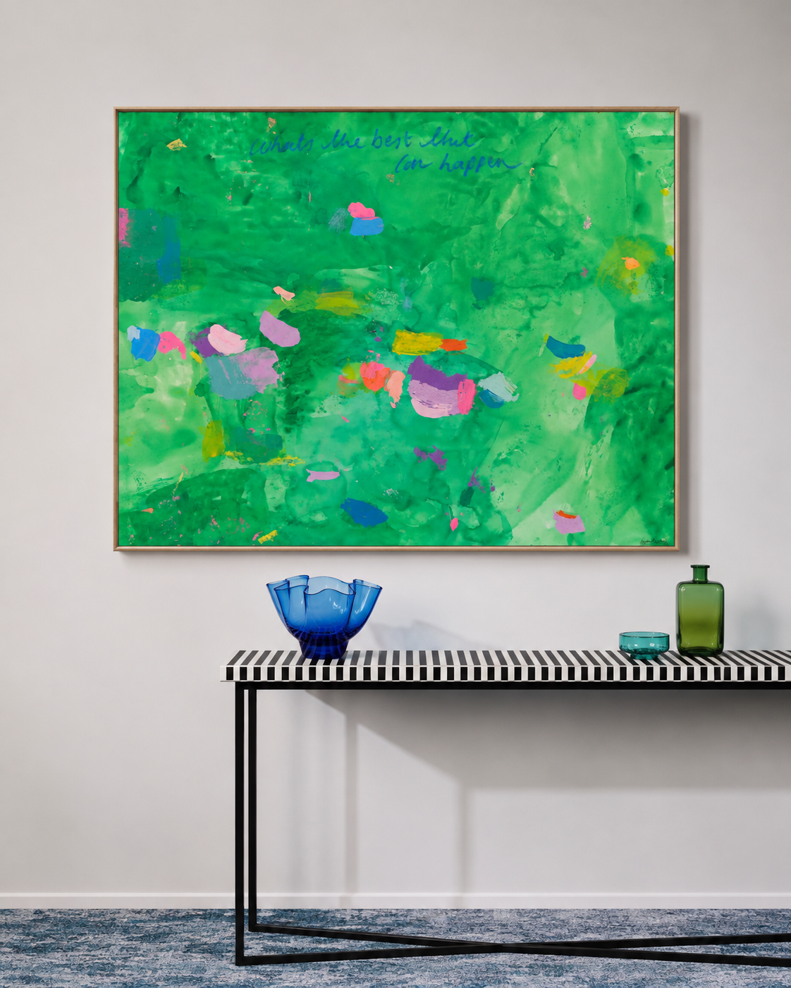 NEW: 'What's The Best That Can Happen #19' - 153 x 123cm