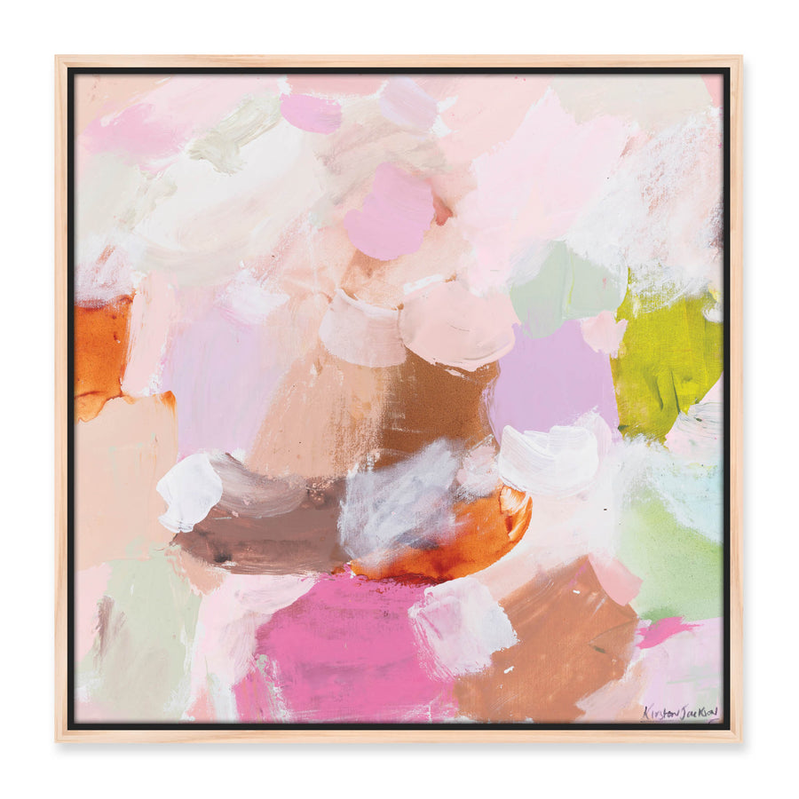 NEW: 'Blush #3' - 53 x 53cm