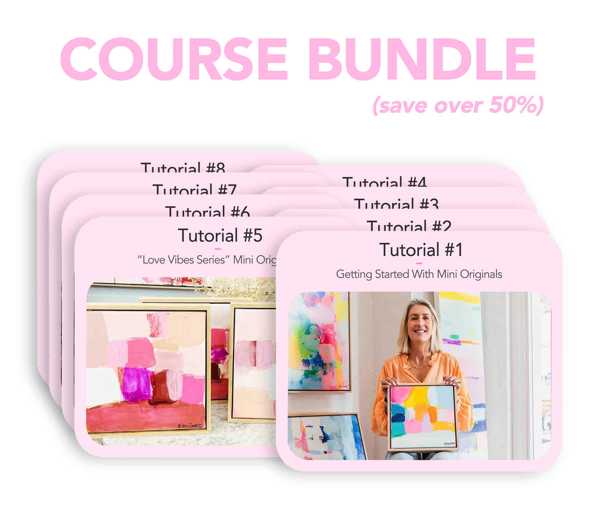 BUNDLE - All my painting tutorials (49% OFF!)