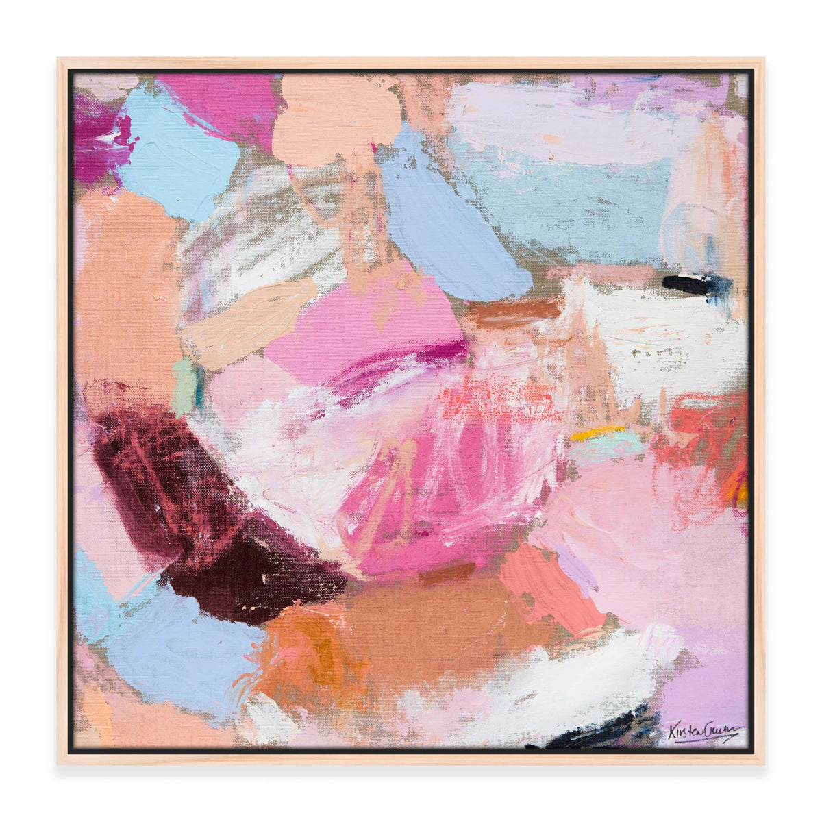 NEW: 'Coral Love' - 63cm x 63cm