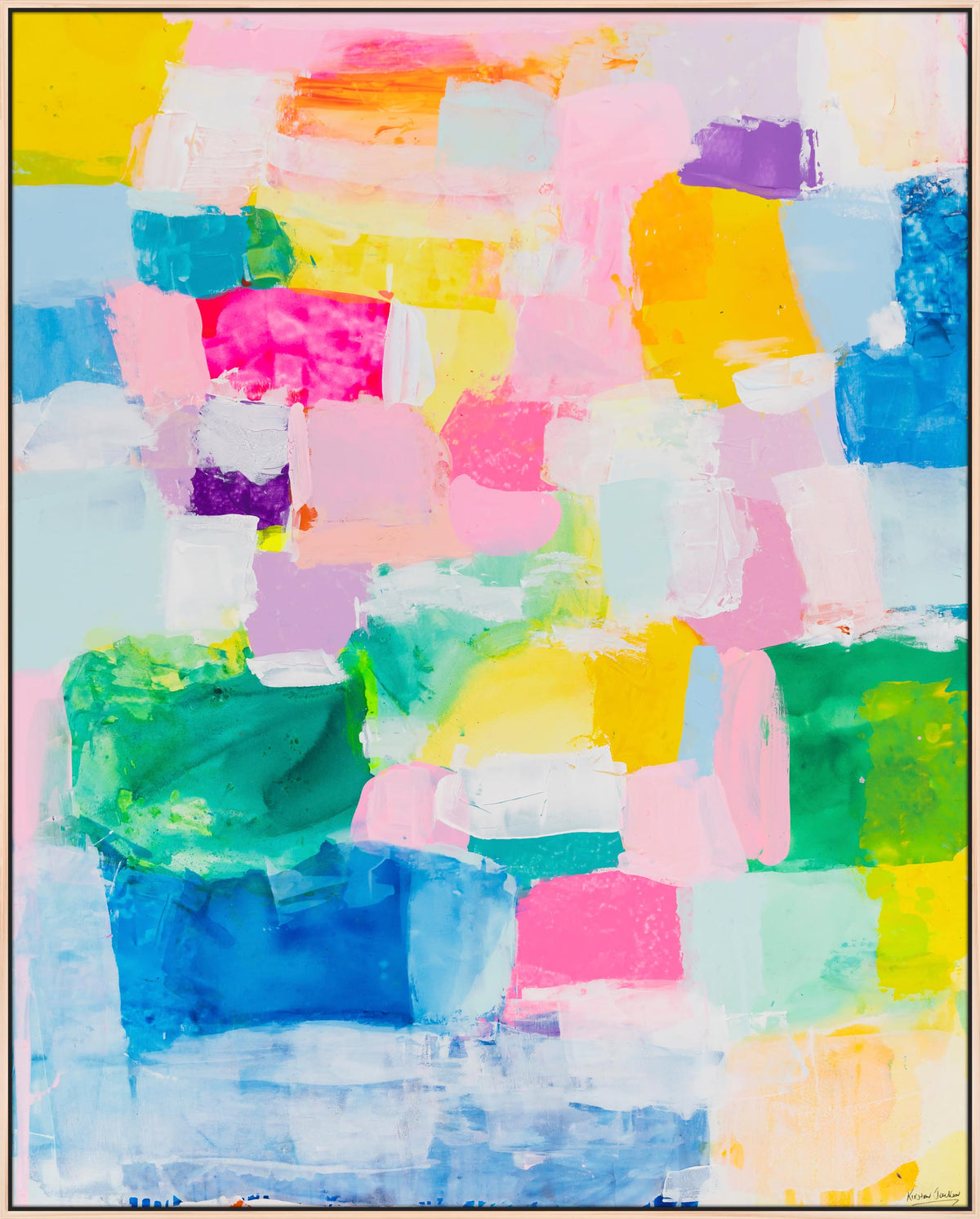 New: Happiness happens #7  153cm x 123cm