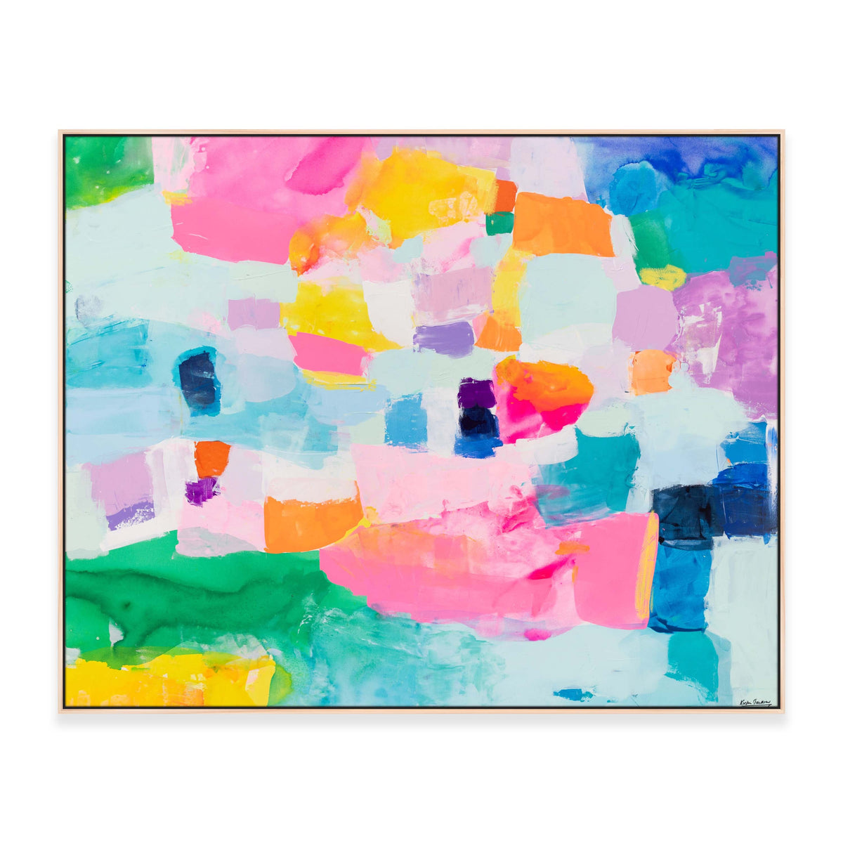 NEW: &quot;Happiness Happens #2&quot; 153cm x 123cm