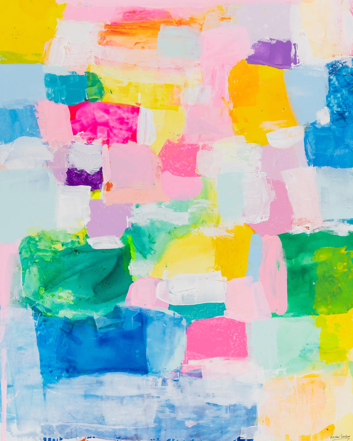 New: Happiness happens #7  153cm x 123cm