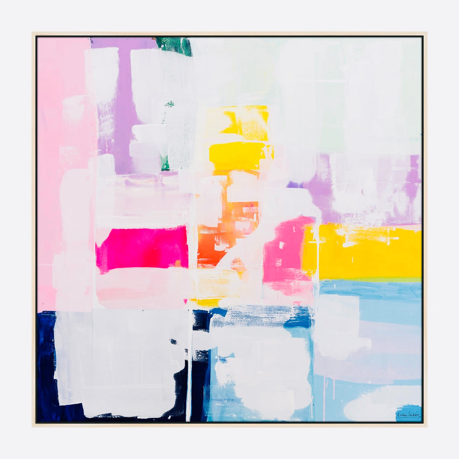"So in love" 123 x 123cm