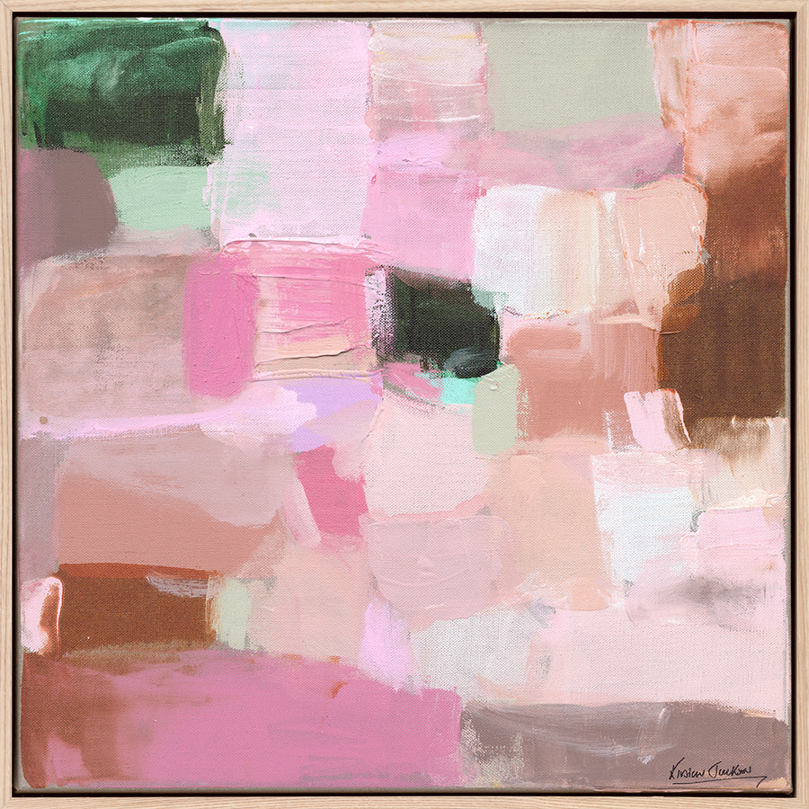 NEW: 'Love is all there is #1'- 63cm x 63cm