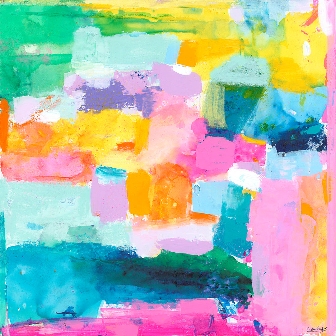 "Lucky in love #2" 123cm x 123cm