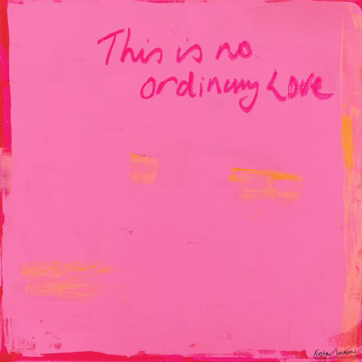 NEW: This is no ordinary love
