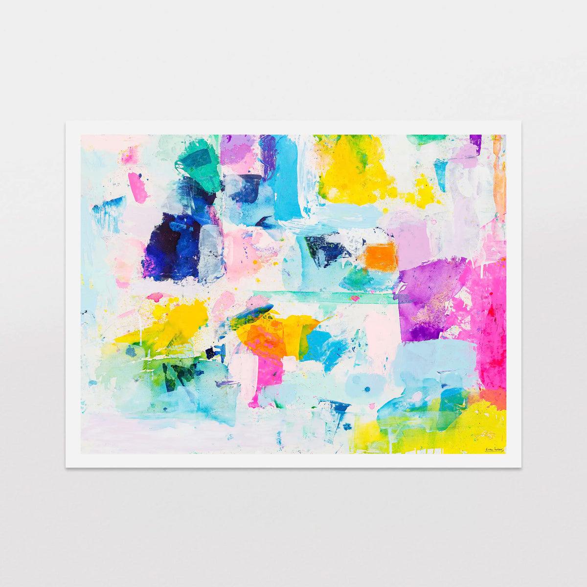 I Am Creating A Life Full Of Adventure, Possibilities And Love - Sample Print