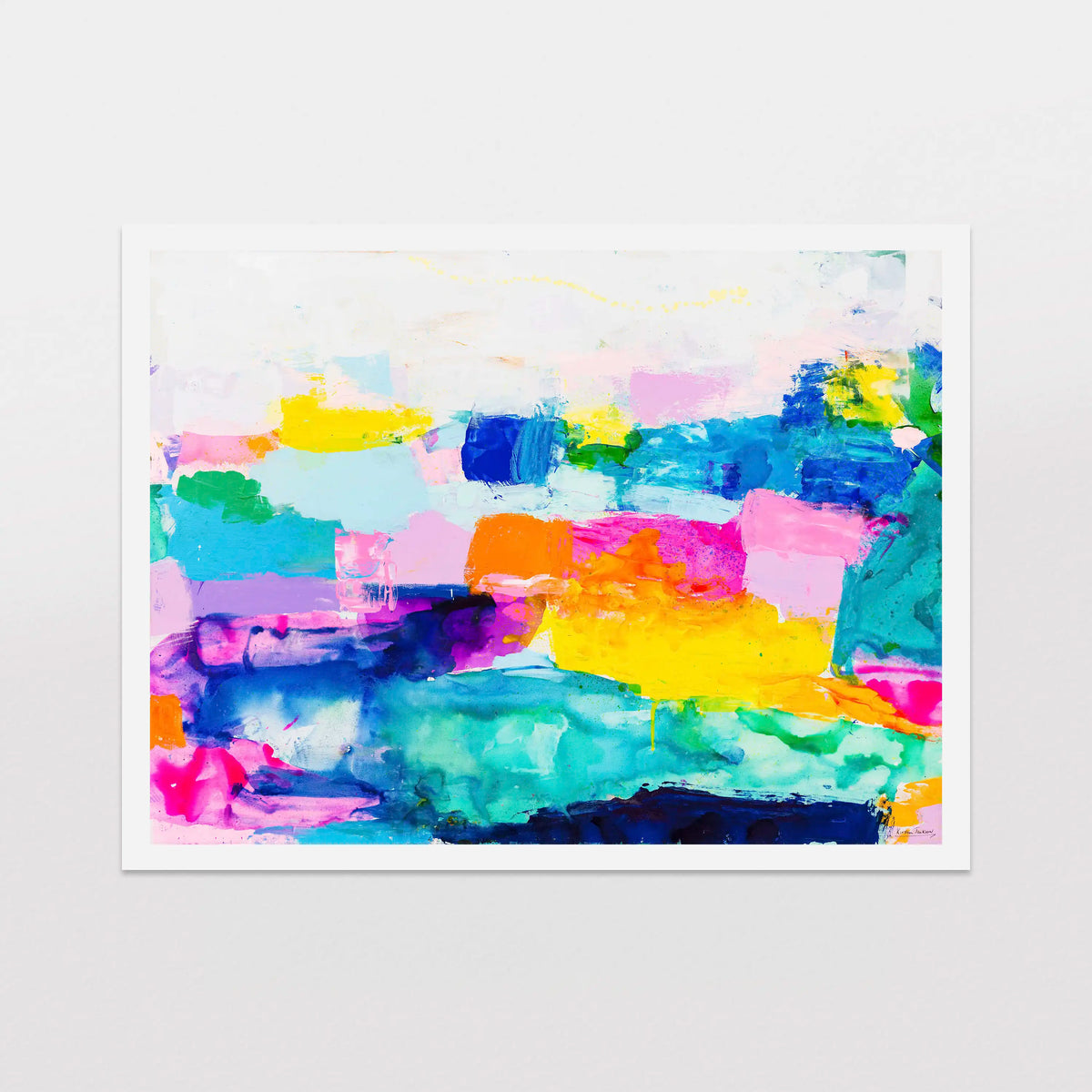 I Am Living With Abundance - Sample Print