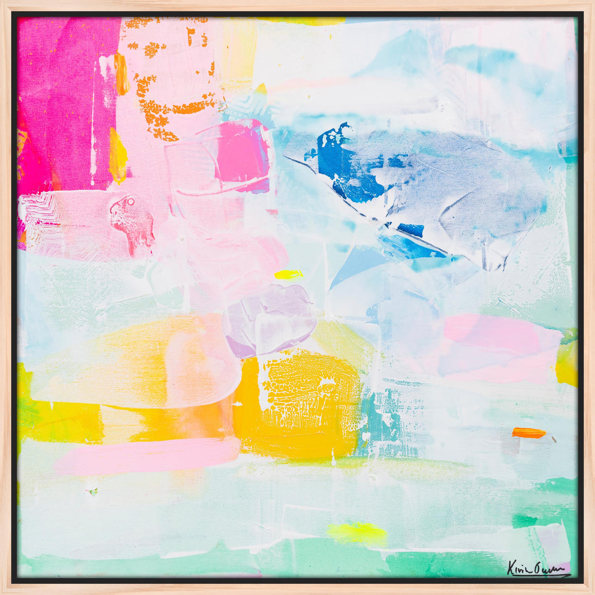 NEW: Influx of love  53cm x 53cm