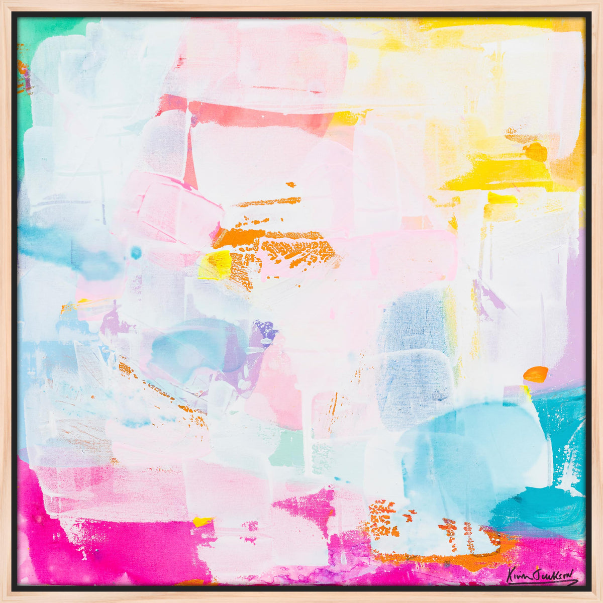 NEW: Influx of love #2  53cm x 53cm