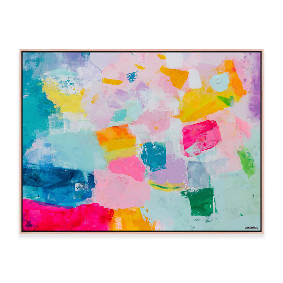 "It feels like I am falling in love #1" 123cm x 93cm