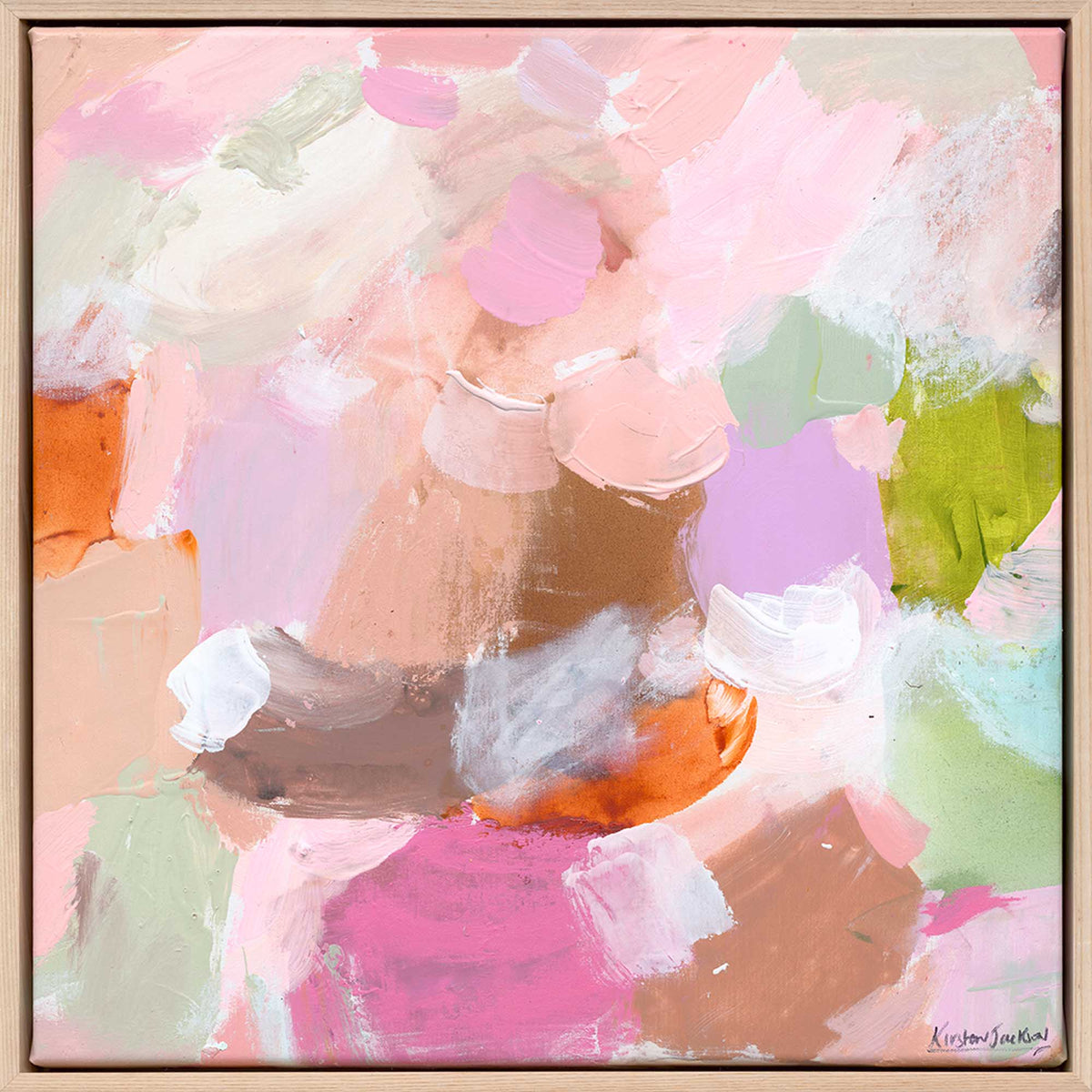 NEW: Blush #1 53cm x 53cm