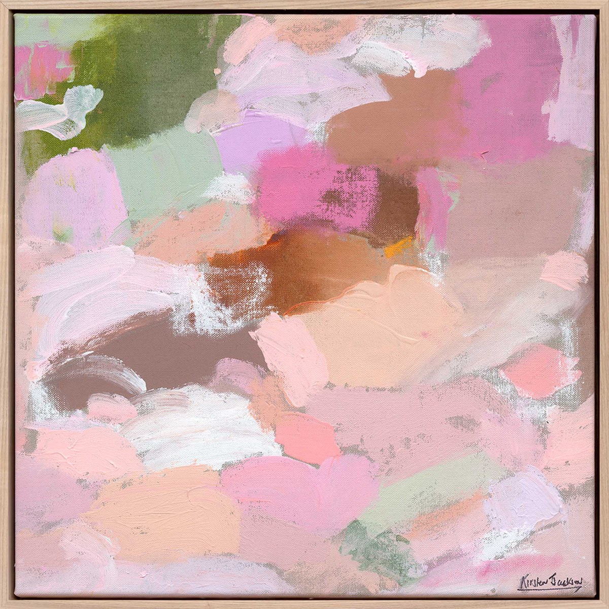 NEW: Blush #4 63cm x 63cm