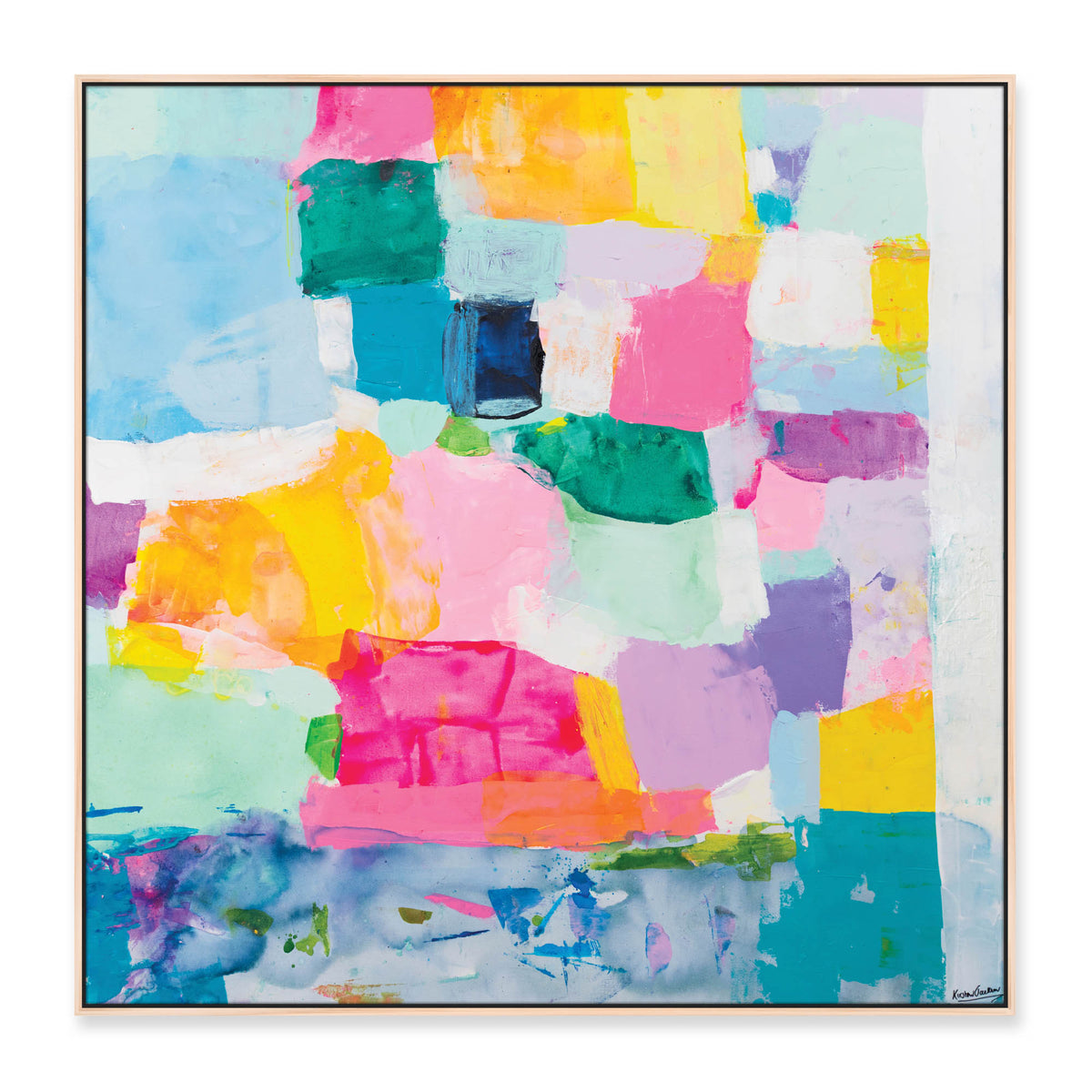 NEW: 'Lucky In Love #3' - 123 x 123cm