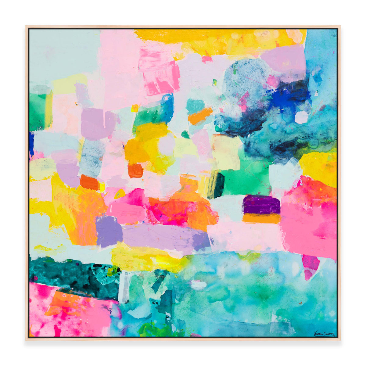 NEW: &quot;Lucky In Love Series #2&quot; 123cm x 123cm