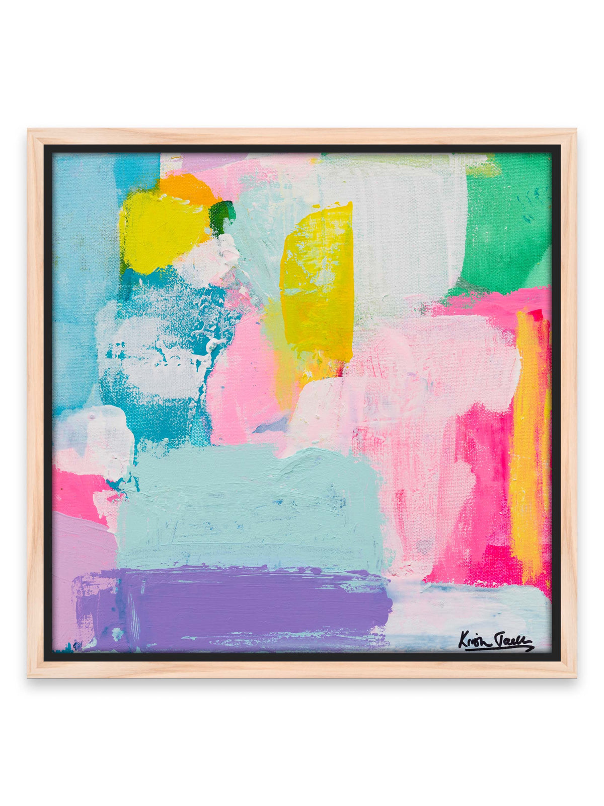 NEW: 'Miracles happen #1' 33cm x 33cm