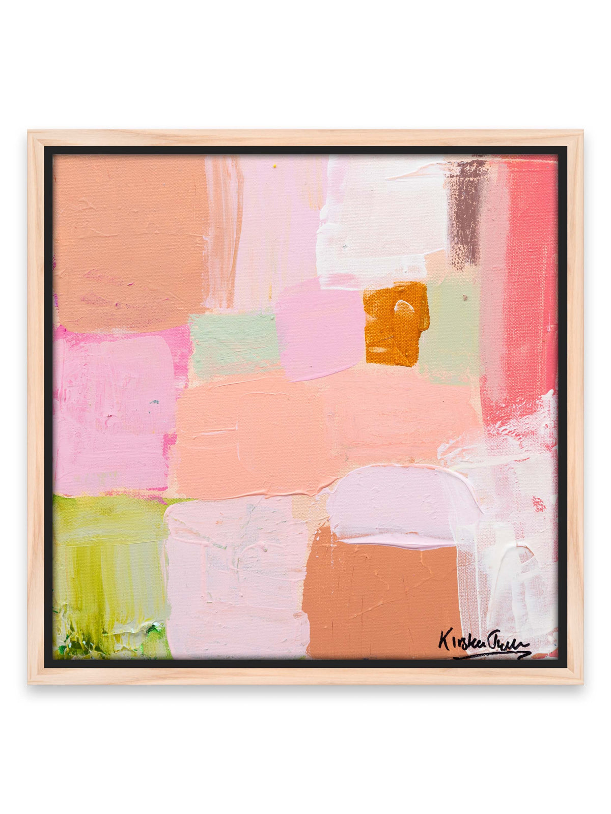 NEW: 'Pastel love collection #7' 33cm x 33cm