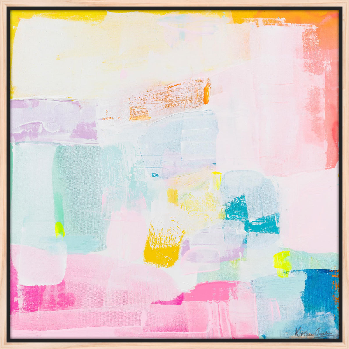 NEW: The sun is always shining series 53cm x 53cm