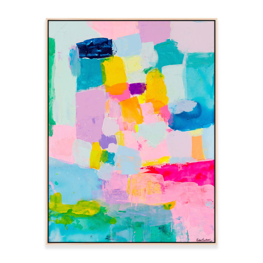 "The Sun Is Always Shining Series #1" 123cm x 93cm