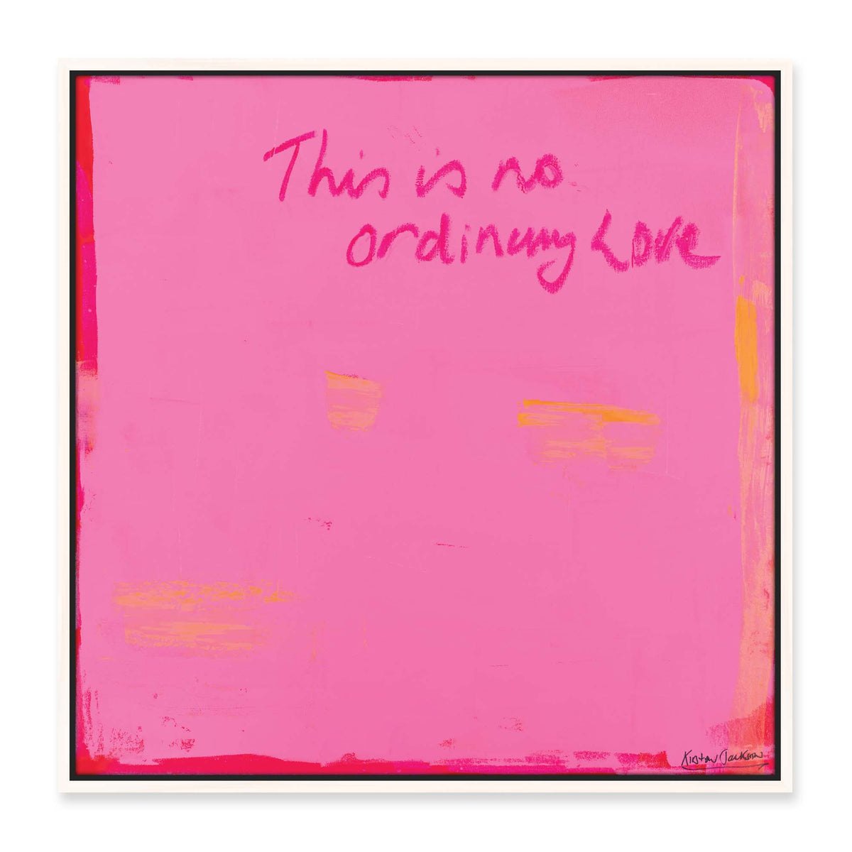NEW: 'This Is No Ordinary Love #1' - 63 x 63cm