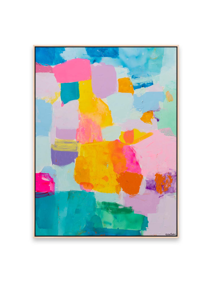 "The sun is always shining #3" 123cm x 93cm