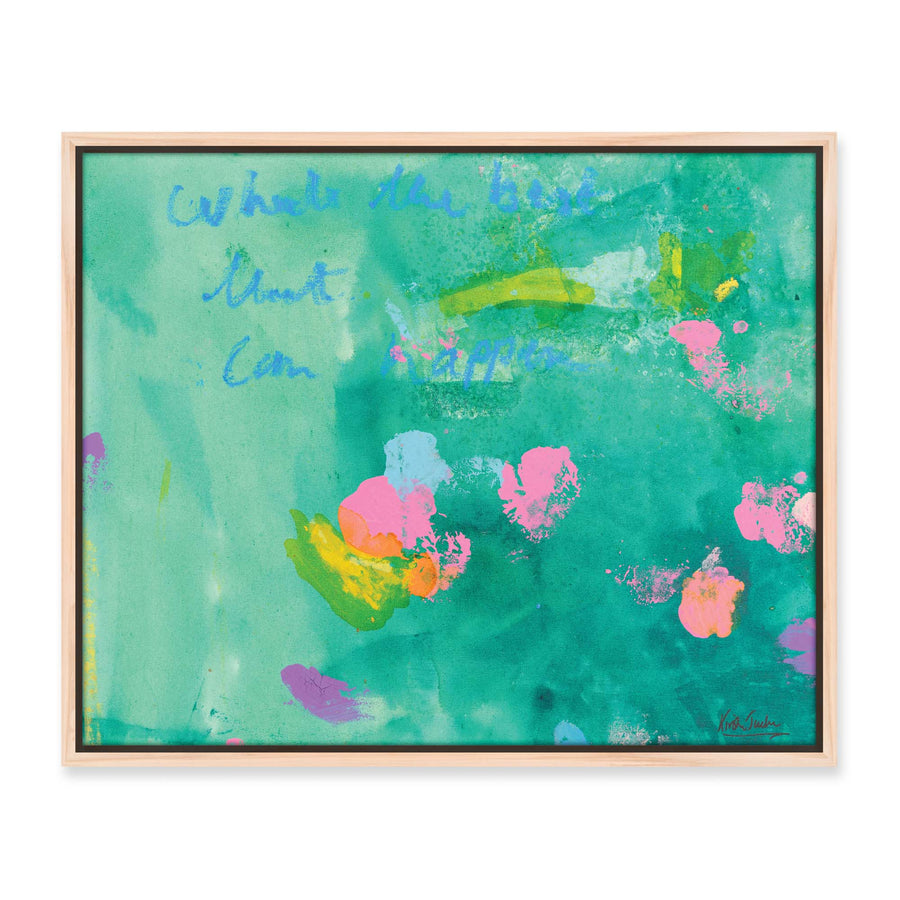 NEW: 'What's The Best That Can Happen #31' - 53 x 42cm