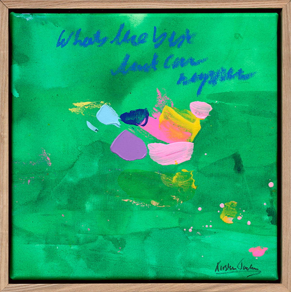 NEW: Whats the best that can happen series #35- 33cm x 33cm
