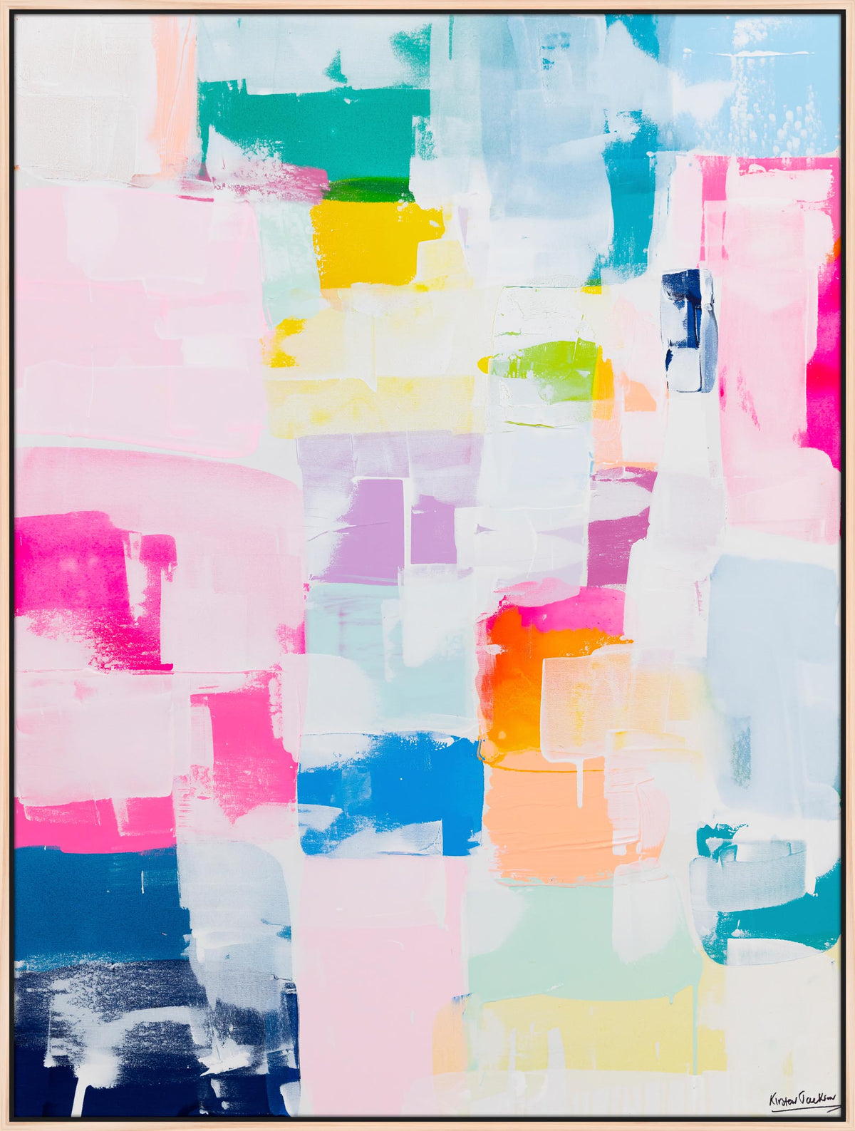 New: "You make me the happiest #3" 123cm x 93cm