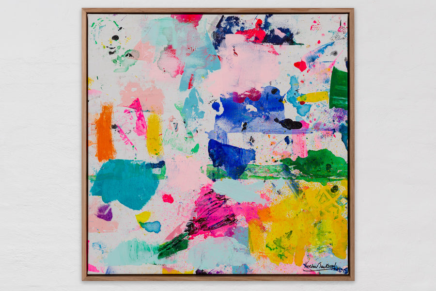 "Dance freely"  63cm x 63cm