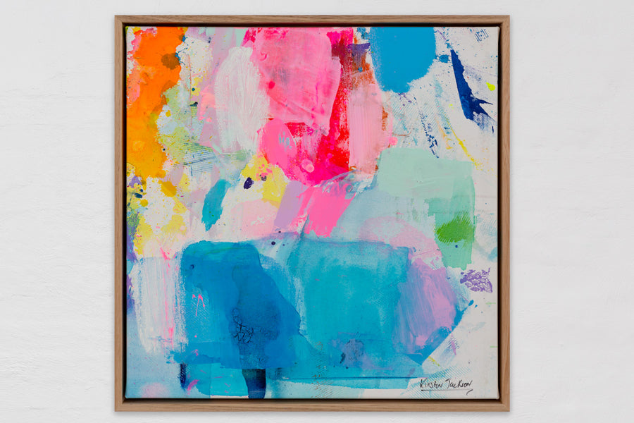 Dancing under the sunset 53cm x 53cm