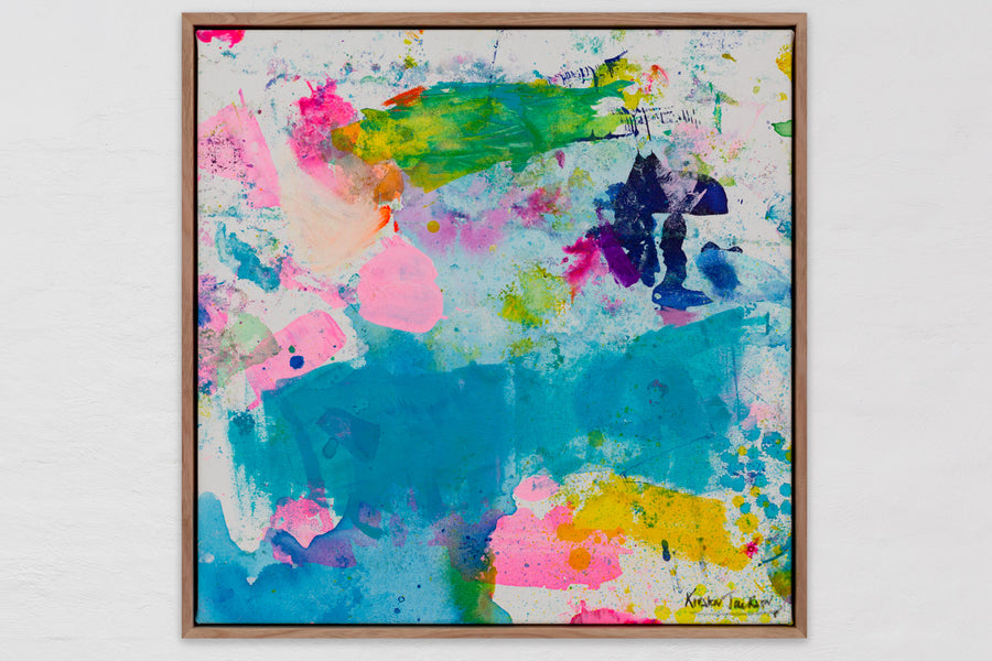 Dancing under the sun 53cm x 53cm