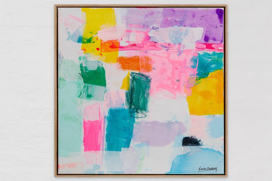 Love changes everything 63cm x 63cm