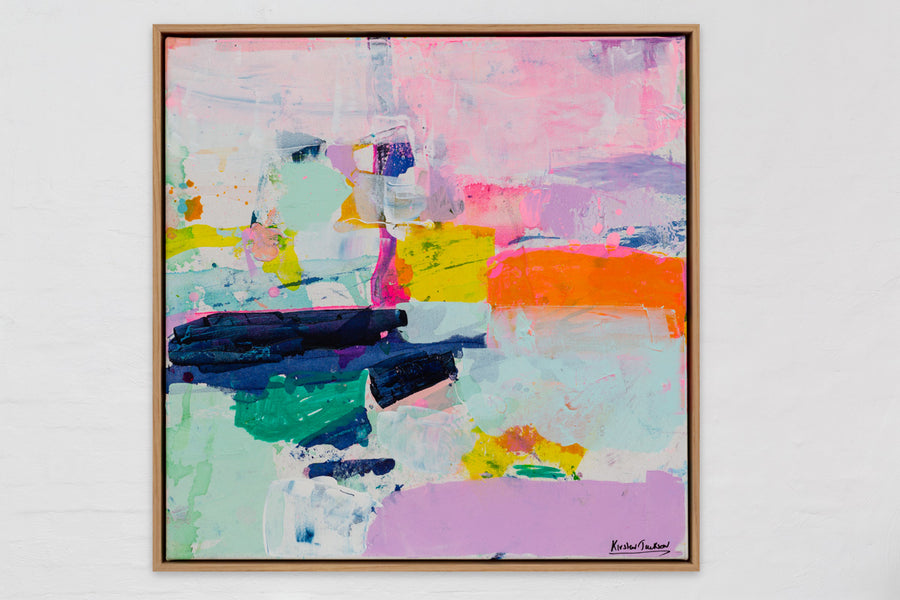 Tequila sunrise #2  63cm x 63cm